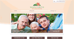 Desktop Screenshot of maplegrovecare.com